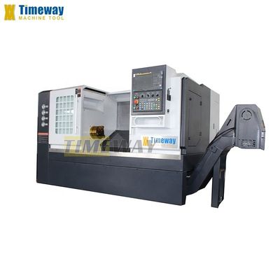 7.5 kw Hoofdmotorkracht Hoogprecisie Slant Bed CNC draaibank voor de industrie