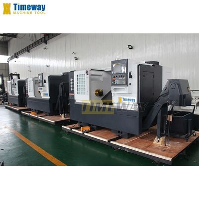 7.5 kw Hoofdmotorkracht Hoogprecisie Slant Bed CNC draaibank voor de industrie