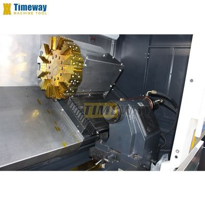 7.5 kw Hoofdmotorkracht Hoogprecisie Slant Bed CNC draaibank voor de industrie