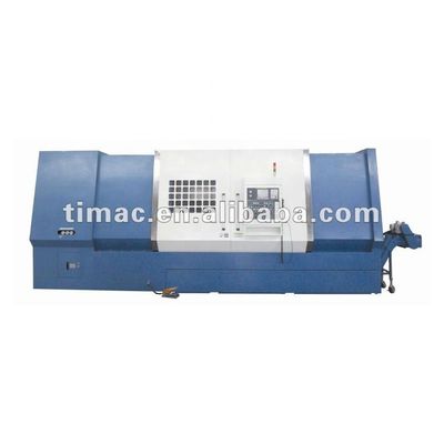 Twin Spindle FANUC Slant Bed CNC draaibank AK-25 met 12 gereedschapsposten