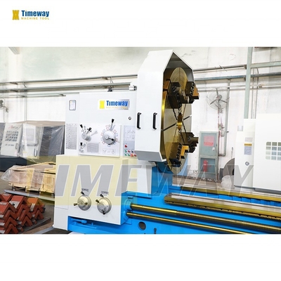 Maximaal gewicht van het werkstuk kg 16000 Timeway zware draaimachine voor grote gietstukken