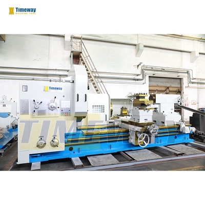 Maximaal gewicht van het werkstuk kg 16000 Timeway zware draaimachine voor grote gietstukken