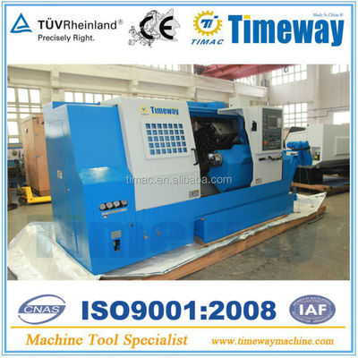 AK-25DS dubbelspindel CNC draaibank De perfecte keuze voor zware bewerking