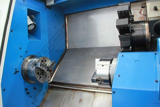 AK-25DS dubbelspindel CNC draaibank De perfecte keuze voor zware bewerking