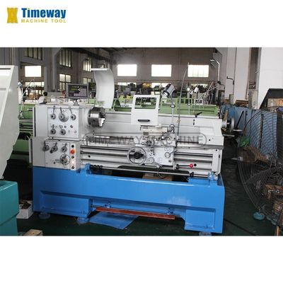 Horizontale gap bed draaibank machine met 58 mm spindel boren max. lengte van het werkstuk 1000 mm