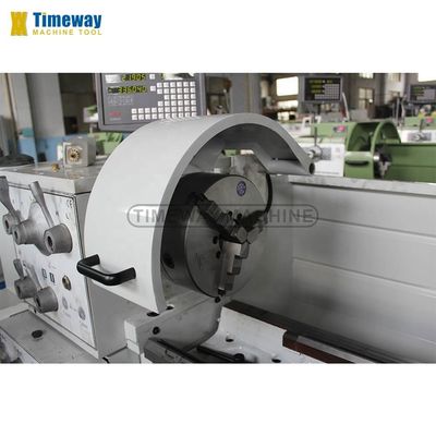 Horizontale gap bed draaibank machine met 58 mm spindel boren max. lengte van het werkstuk 1000 mm