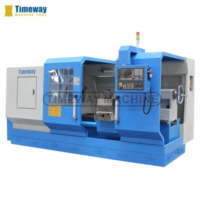 0.008mm Herpositionering nauwkeurigheid zware werkzaamheden horizontale CNC draaibank voor industriële machines