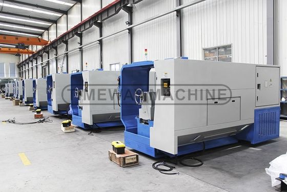0.008mm Herpositionering nauwkeurigheid zware werkzaamheden horizontale CNC draaibank voor industriële machines