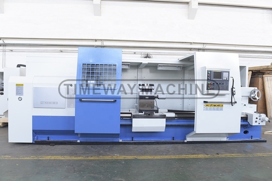 320 r.p.m. Max. Spindelsnelheid Geïntegreerd Type Flat Bed CNC draaibank Metalen Draaimachine