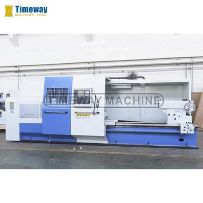 320 r.p.m. Max. Spindelsnelheid Geïntegreerd Type Flat Bed CNC draaibank Metalen Draaimachine