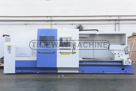 320 r.p.m. Max. Spindelsnelheid Geïntegreerd Type Flat Bed CNC draaibank Metalen Draaimachine
