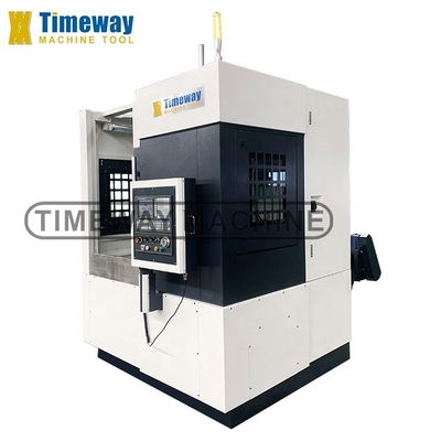 Rapide Z-asvoeding van 10m/min Kleine CNC-verticale draaibank voor machinewerkplaatsen