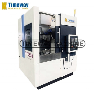 Rapide Z-asvoeding van 10m/min Kleine CNC-verticale draaibank voor machinewerkplaatsen