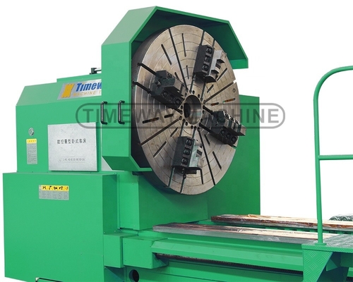 Maximaal gewicht van het werkstuk kg 16000 CNC-draaibanden voor het draaien van zware metalen in de werkplaats