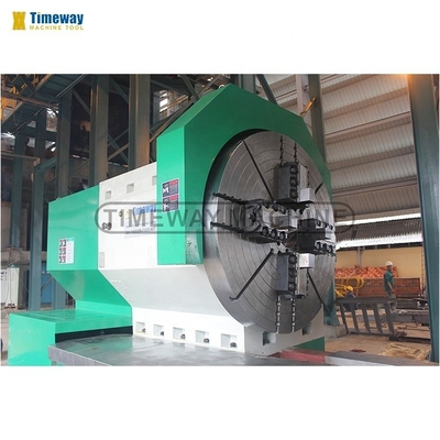 7000mm Max. Gekeerde lengte 40Ton Belasting CNC zware rollen draaimachine