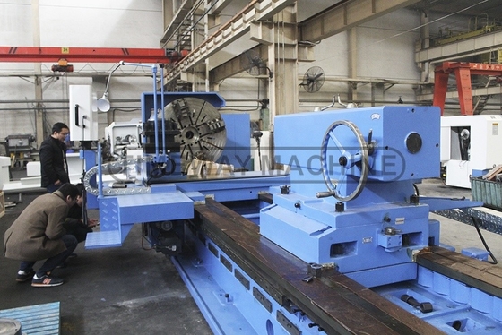 30kW Spindelmotorkracht Multifunctioneel CNC-platbed draaibank voor lang werkstuk 9800mm