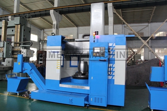 800 mm werktafel en 1070 mm bedbreedte CNC verticale draaibank voor het boren van grote gaten
