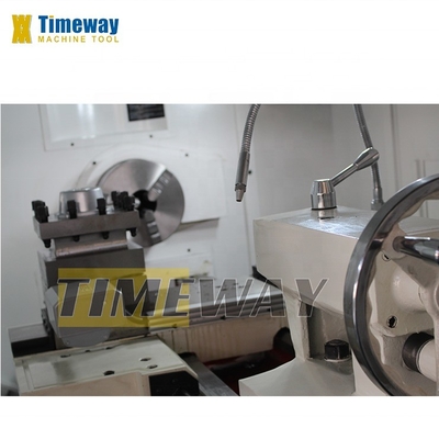 2630x1400x1550mm Hoogprecisie Flat Bed CNC-draaien met 4 werktuigpoststations