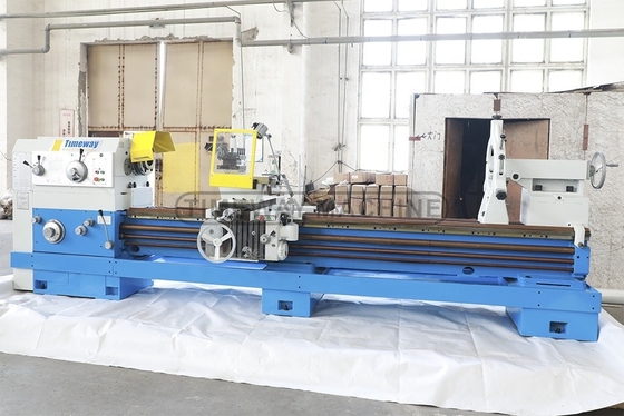 Op maat gemaakte spanning 2 ton laden Metalen industrie draaibank zware functie horizontale draaibank machine