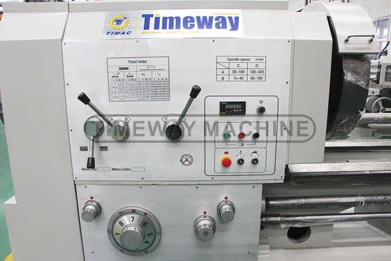 800 mm Swing Q-325F Metalen wielen Grote spindelboring en snelle voersnelheid 0 3740 mm/min