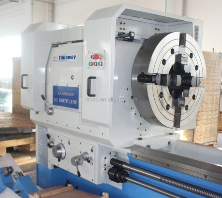 Speciale machine voor het draaien met olie voor het draaien van buizen Max. lengte van het werkstuk 9000 mm