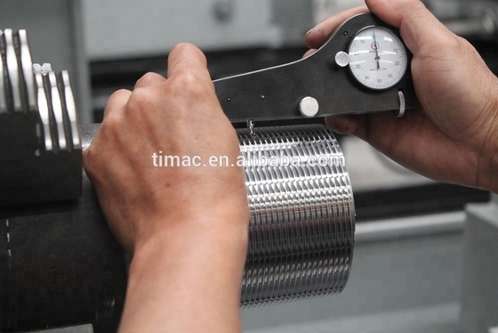 16-380rpm Spindelsnelheid Handmatige horizontale buis draad draaibank voor olieveld 130-270mm