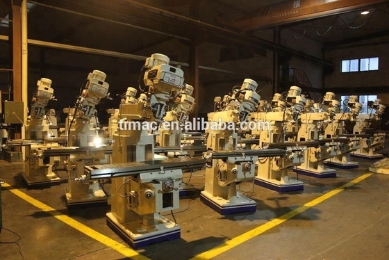 Gepersonaliseerde Spannings M250 Verticale Torret Fressmachine met 2.25kW Spindelmotorvermogen