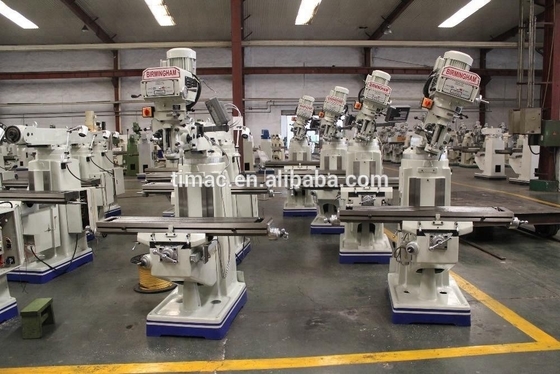 Gepersonaliseerde Spannings M250 Verticale Torret Fressmachine met 2.25kW Spindelmotorvermogen