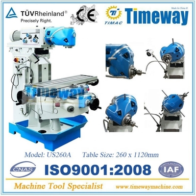 Universale verticale kniefreesmachine US260A Machinery 2019 Hot Ander product