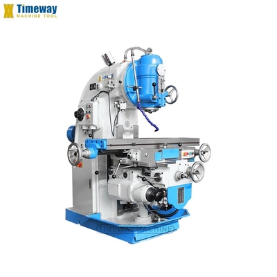 Verticale kniefreesmachine voor tafelreizen van 320 mm met spindelkop van ±30°