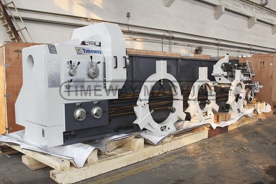 865mm Swing 6 ton precisie horizontale draaibank voor zwaar werk en grote werkstukken