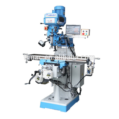 Verticale torent freesmachine M330A met R8 Spindle Taper en 330x1370 Tafelgrootte