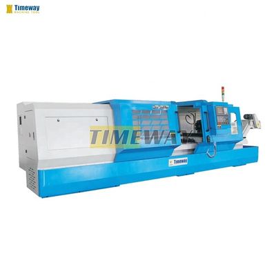 2-assige horizontale platte bed CNC draaibank draaimachine voor hoge precisie draaibank