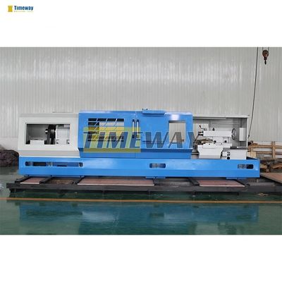 2-assige horizontale platte bed CNC draaibank draaimachine voor hoge precisie draaibank