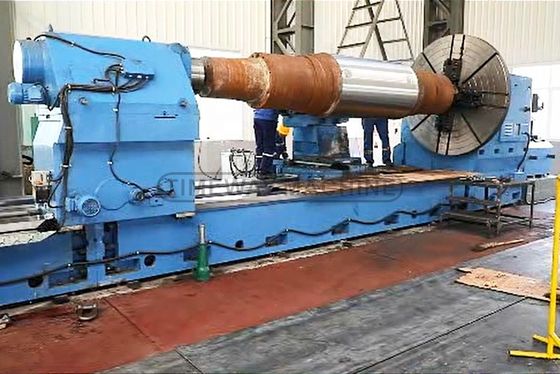 Hoge stijfheid 1 7 Spindle Taper 300mm Tailstock Quill Travel Giant Type Torno Machine