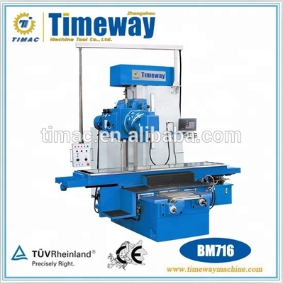 BM715 universele freesmachine met grote bedgrootte en 35-1345 rpm spindelsnelheidsbereik