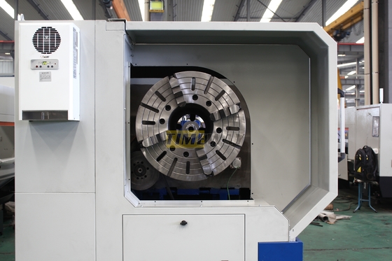 QK-255F-serie CNC Oil Country Lathe Pipe Thread Machining Center met 420mm X Axis Travel