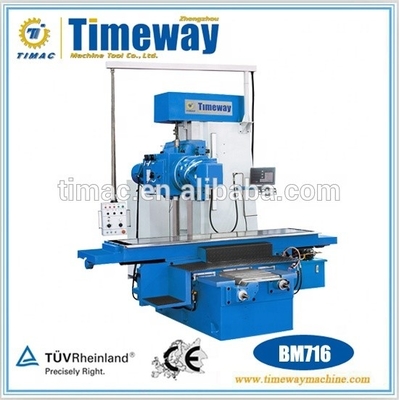 ISO50 Spindle Taper Bed-Type Freesmachine BM716 voor veelzijdig verticaal frezen