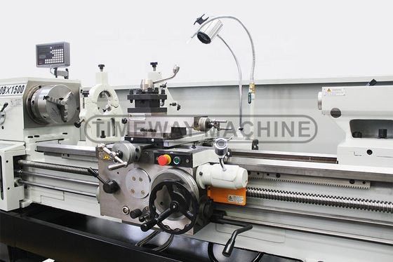Horizontaal platbed draaibankwerktuig met 500 mm swing en MT5 Tailstock Quill Taper