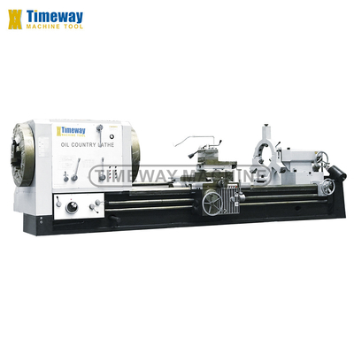 Q-360F Pipe Threading Lathe Max. Swing Over Cross Slide 610mm Spindelboring 360mm
