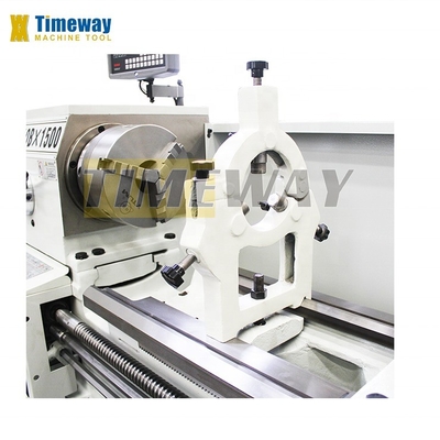 500 mm Swing Gap Bed Lathe met hoge productiviteit en ISO 702/II No.8 Spindel neus