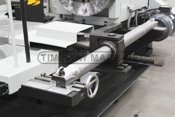 Horizontale normale draaibank Q-280F zware buisdraadwerktuig met grote spindelboring