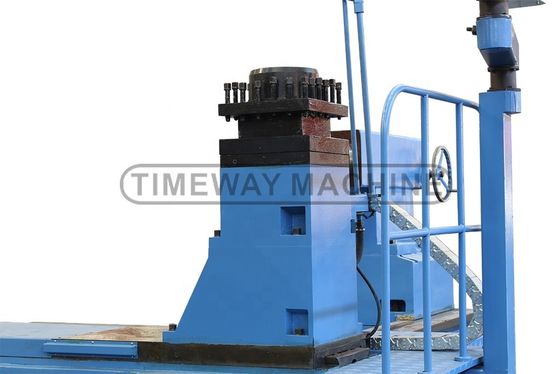 Zware CNC-draaiende automatische platbed metalen horizontale draaibank met twee spindels