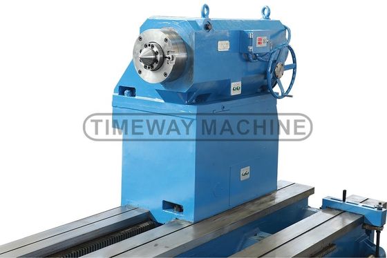 Zware CNC-draaiende automatische platbed metalen horizontale draaibank met twee spindels