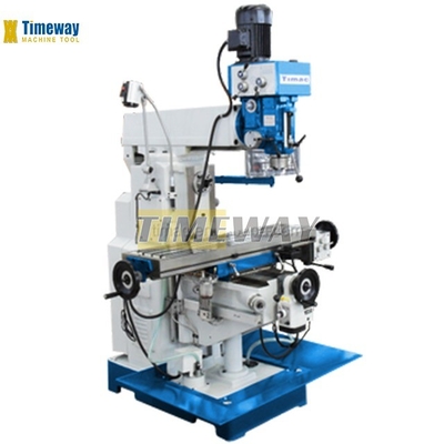 3-assige universele freesboormachine met ontwerp en ISO40 V/H spindelpen