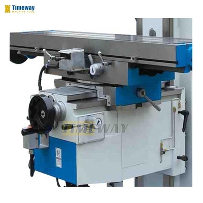 300 mm Tafelreis 3kW Spindelmotor Kracht Horizontale knie-type universele freesmachine