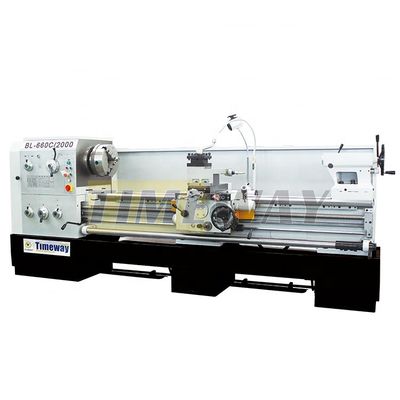 Precision Metal Machining Parallel Flat-Bed Lathe met 4,5 m/min Z-as Rapid Feed Speed