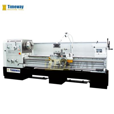 Precision Metal Machining Parallel Flat-Bed Lathe met 4,5 m/min Z-as Rapid Feed Speed