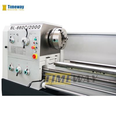 Precision Metal Machining Parallel Flat-Bed Lathe met 4,5 m/min Z-as Rapid Feed Speed
