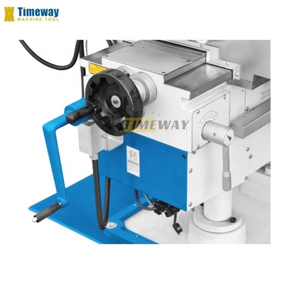 Versnellingshoofd-knie-type universele freesmachine voor metaalbewerking ±360° werktafelhoek
